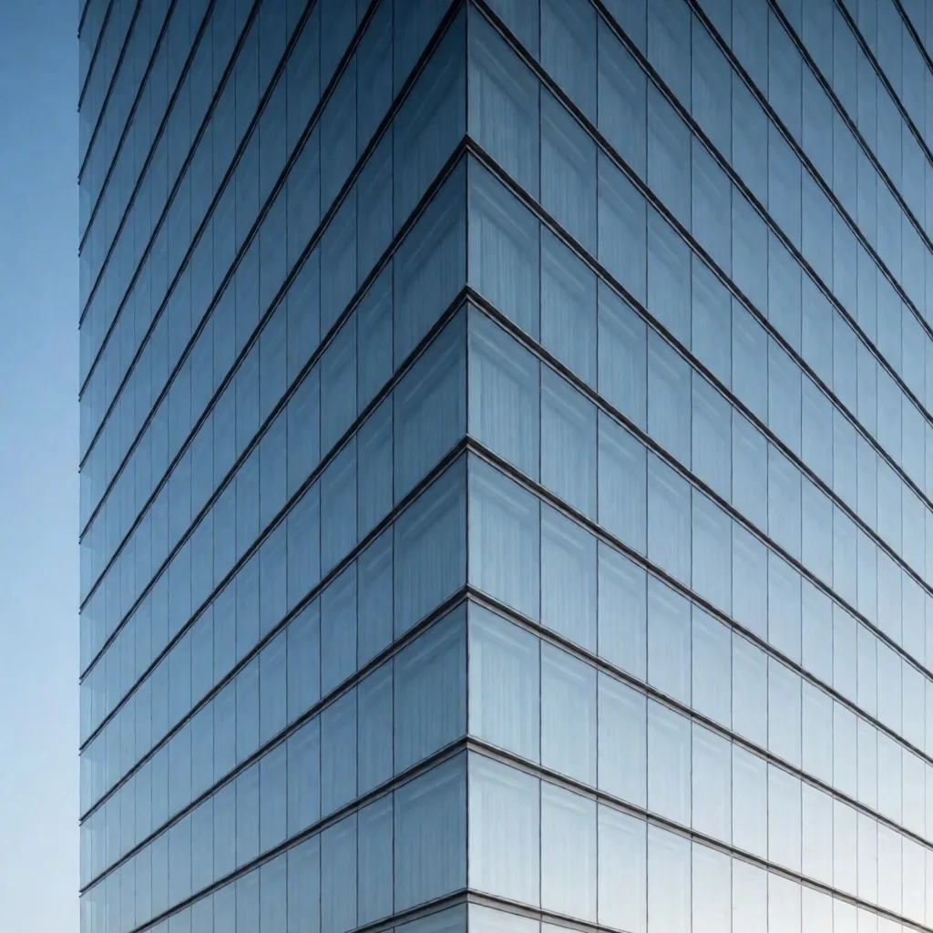 Edificio corporativo en San Pedro Garza García al amanecer