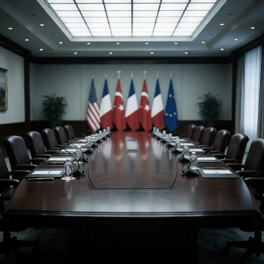 Sala de reunión diplomática